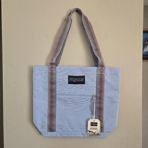 New Jansport 21L Restore NWT Blue Tote Bag Purse NWT Gym Work